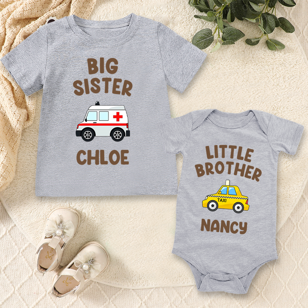 Personalized Matching Sibling Shirts | CWSibling17