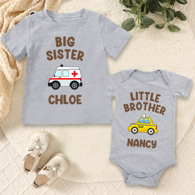Personalized Matching Sibling Shirts | CWSibling17