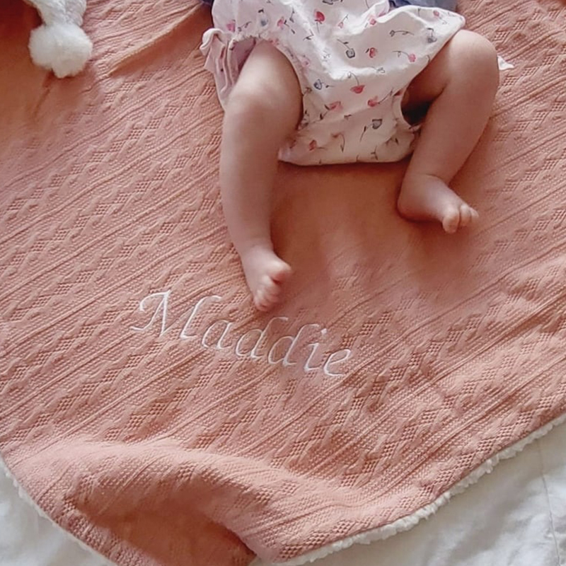 Personalized Lovely Kid Blanket for Comfort & Unique | CWbaby15