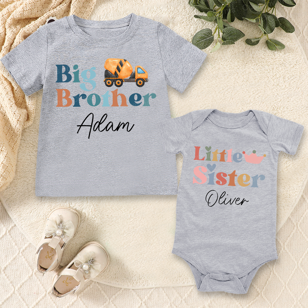 Personalized Matching Sibling Shirts | CWSibling20