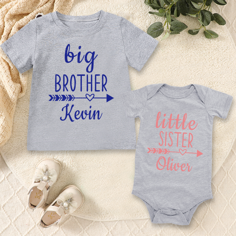 Personalized Matching Sibling Shirts | CWSibling25