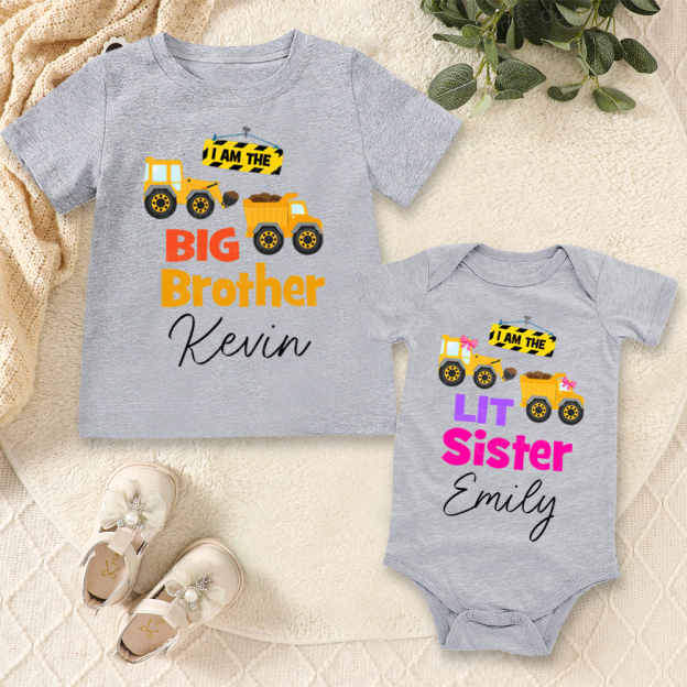 Personalized Matching Sibling Shirts | CWSibling29