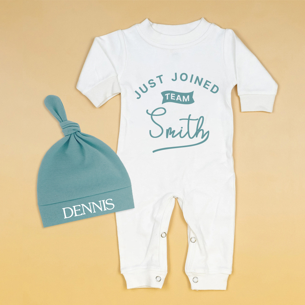 Personalized Baby Coming Home Romper Onesie Set | CWBaby257