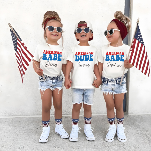 Personalized 4th of July Independence Day Shirts | CWBaby237