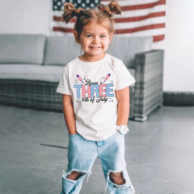Personalized 4th of July Independence Day Shirts | CWBaby234