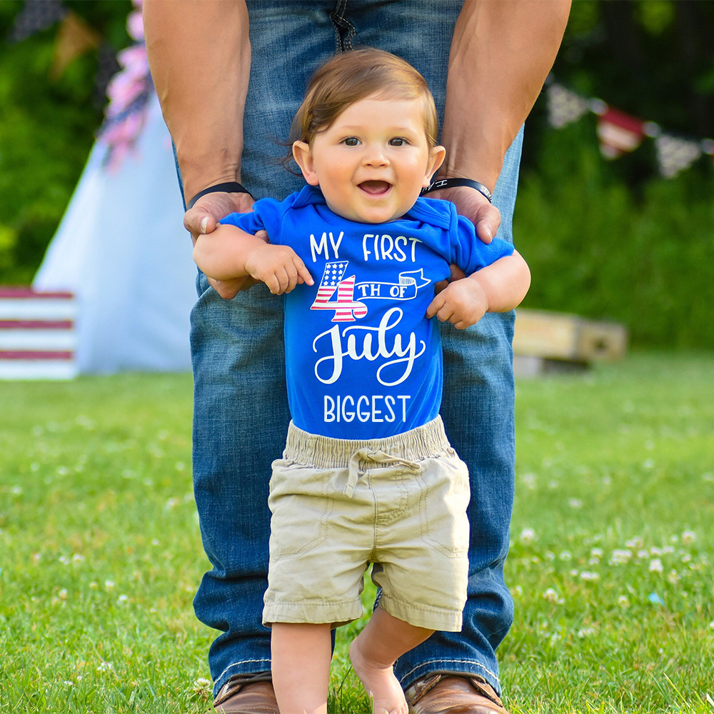 Personalized 4th of July Independence Day Romper | CWBaby239
