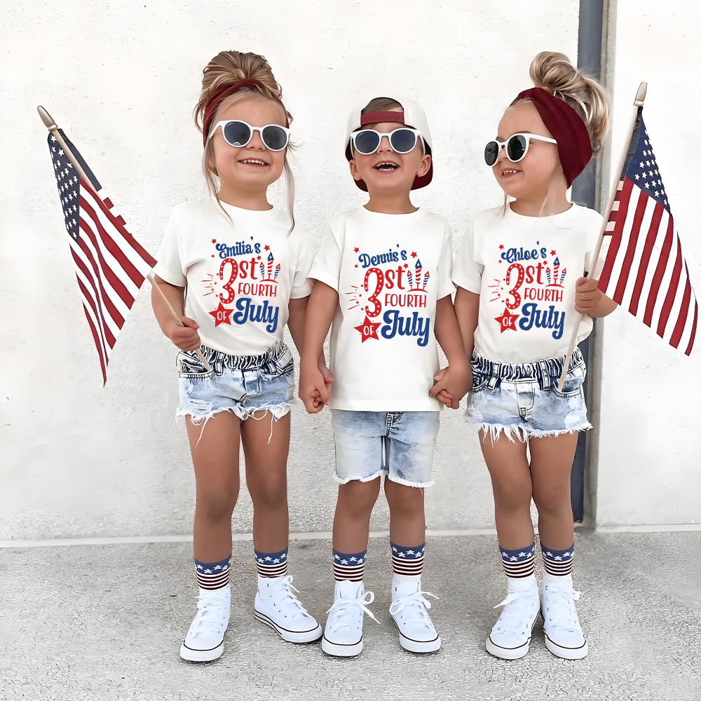 Personalized 4th of July Independence Day Shirts | CWBaby241