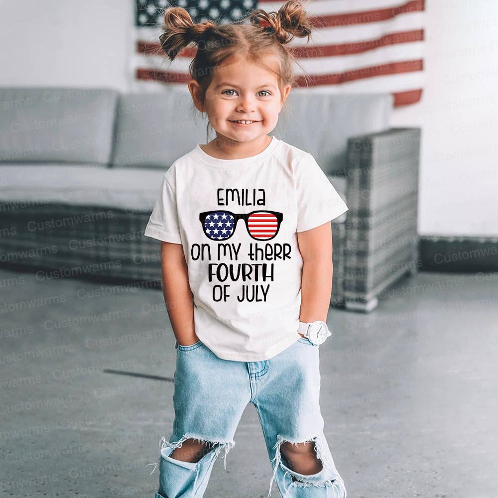 Personalized 4th of July Independence Day Shirts | CWBaby244