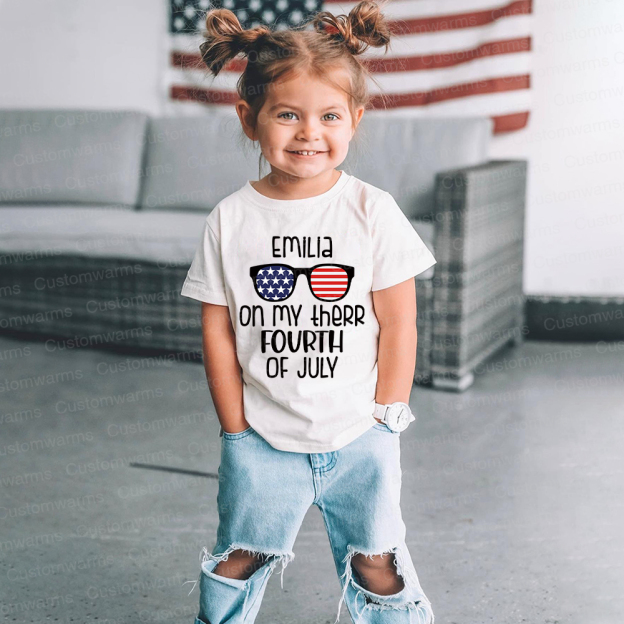 Personalized 4th of July Independence Day Shirts | CWBaby244