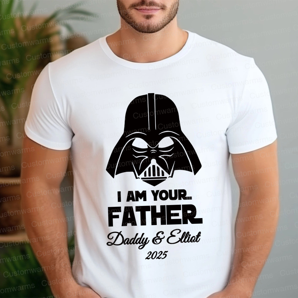 Personalized First Father's Day Daddy and Baby Outfit | CWFamily103