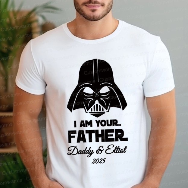 Personalized First Father's Day Daddy and Baby Outfit | CWFamily103