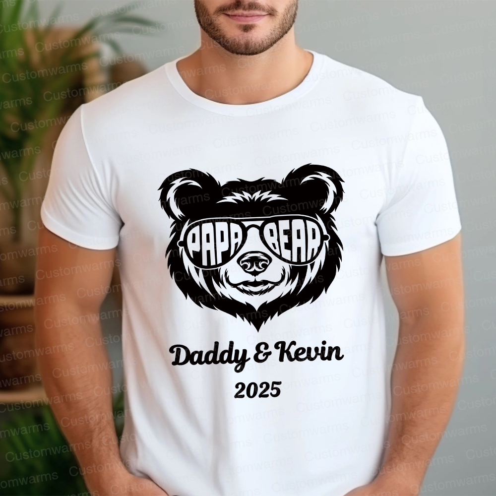 Personalized First Father's Day Daddy and Baby Outfit | CWFamily104