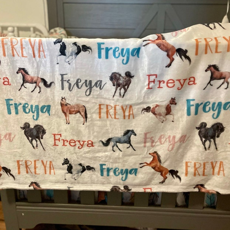 Personalized Lovely Kid Blanket for Comfort & Unique | BKKid100