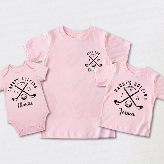 Personalized First Father's Day Daddy and Me Outfit | CWFamily115