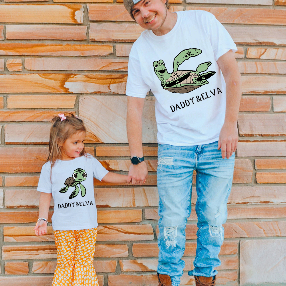 Personalized First Father's Day Daddy and Me Outfit | CWFamily117