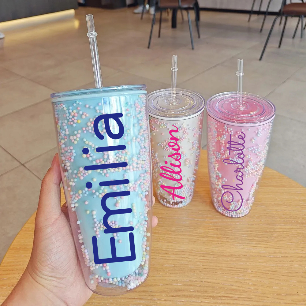 Personalised BPA Free 24oz Rainbow Tumblers Bottles | YouBottle73