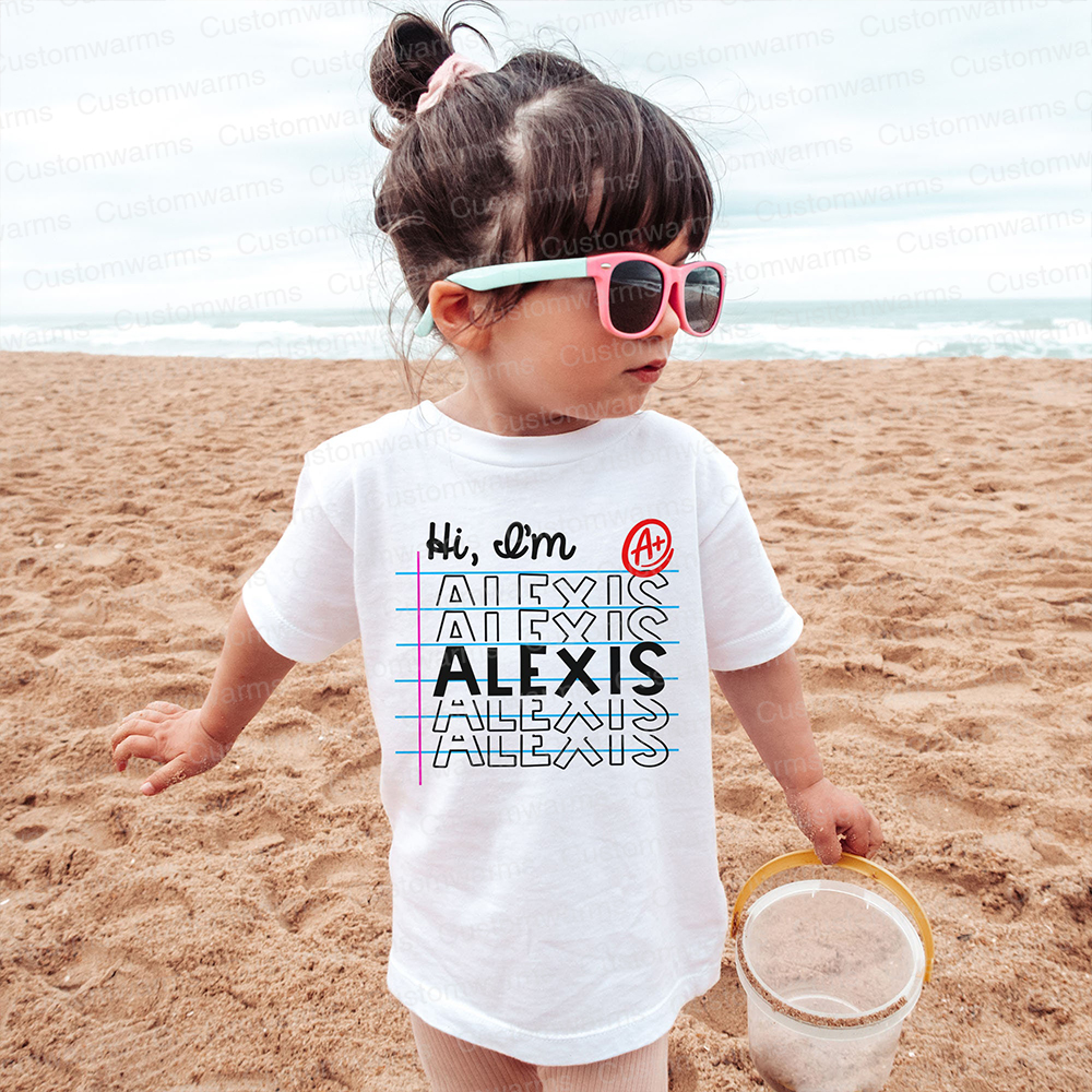 Personalized First Day Of Back To School Shirt | CWSchool07