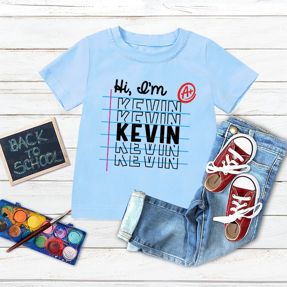 Personalized First Day Of Back To School Shirt | CWSchool07