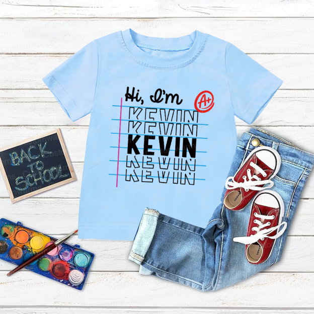 Personalized First Day Of Back To School Shirt | CWSchool07