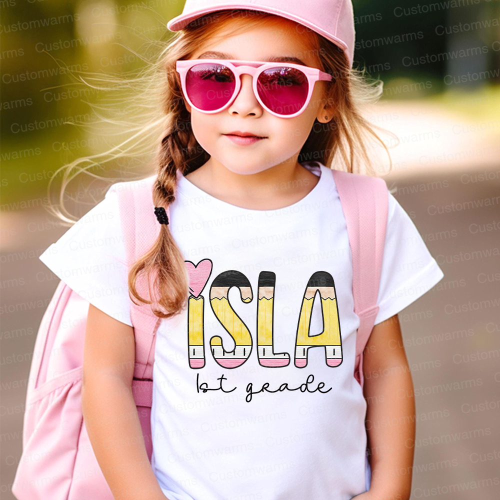 Personalized First Day Of Back To School Shirt | CWSchool09