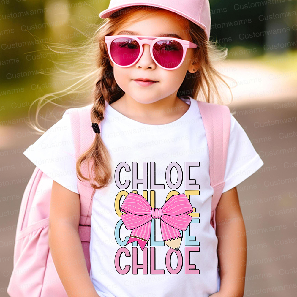 Personalized First Day Of Back To School Shirt | CWSchool11