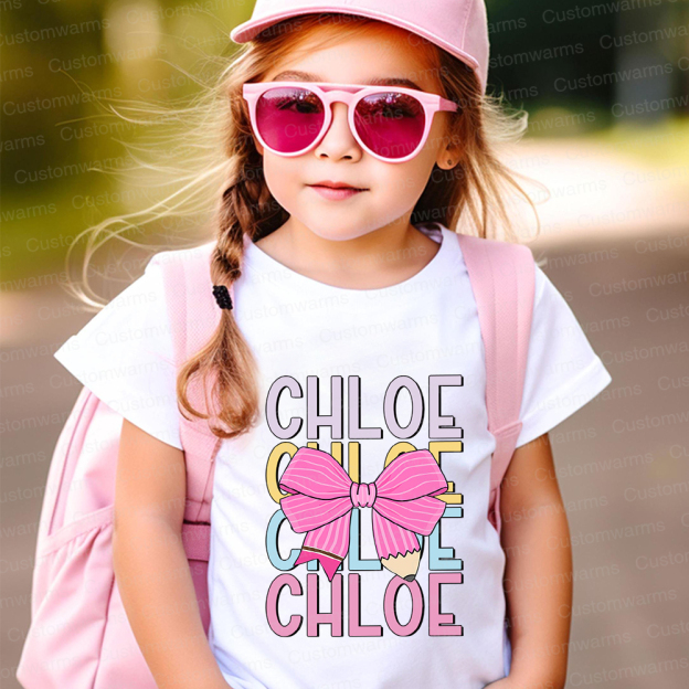 Personalized First Day Of Back To School Shirt | CWSchool11