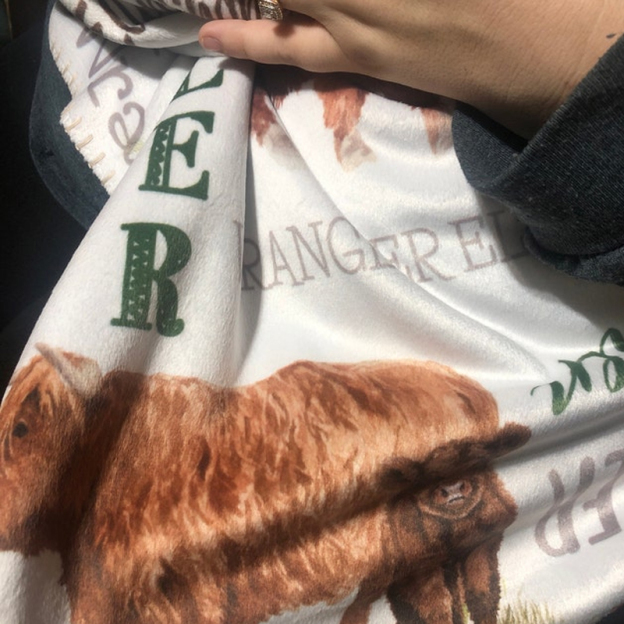 Personalized Lovely Kid Blanket for Comfort & Unique | BKKid105