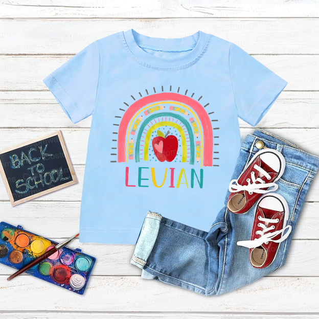 Personalized First Day Of Back To School Shirt | CWSchool14