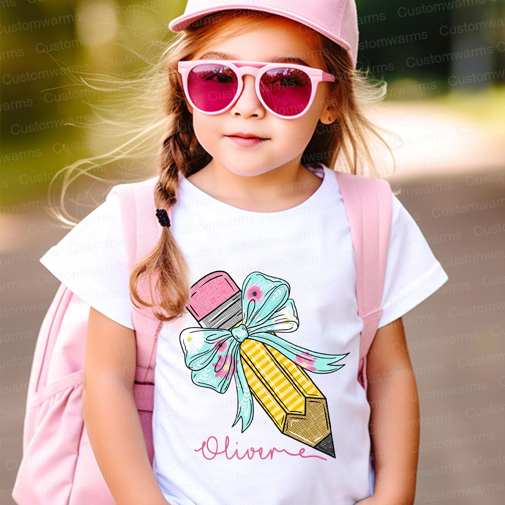 Personalized First Day Of Back To School Shirt | CWSchool15