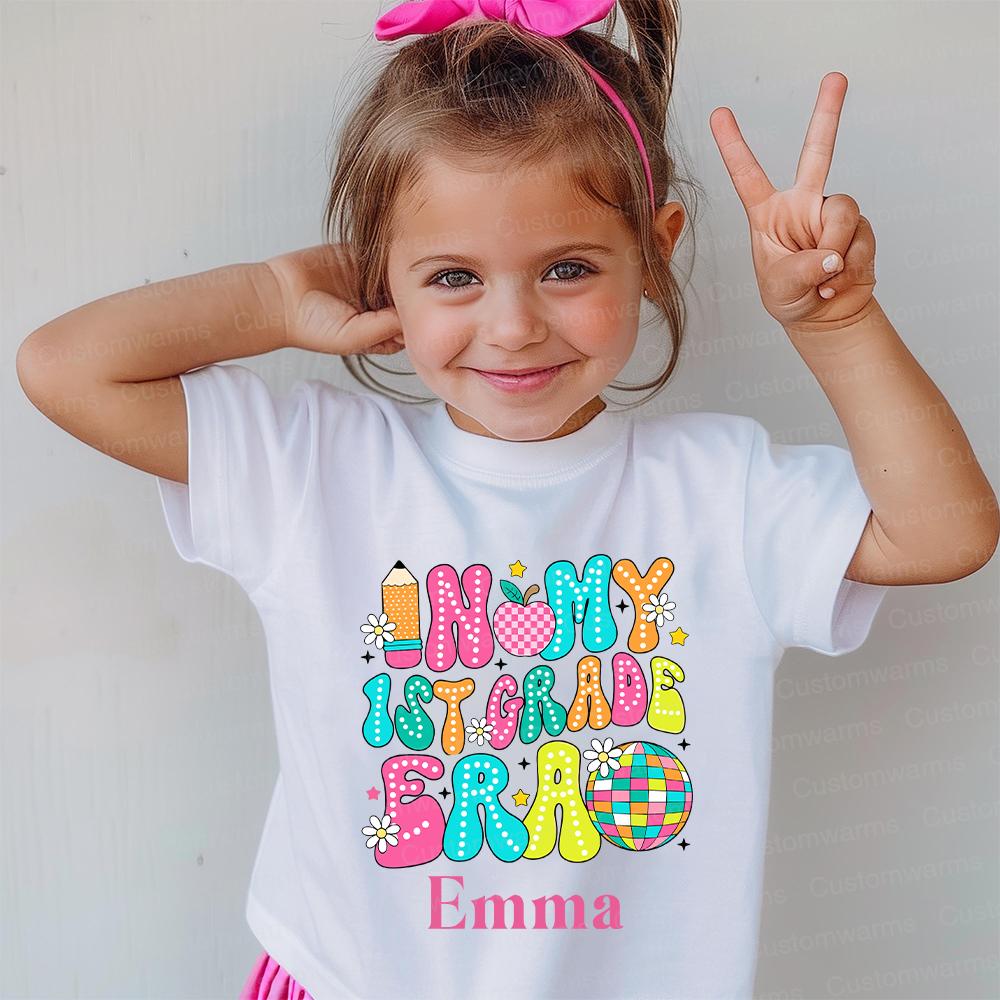 Personalized First Day Of Back To School Shirt | CWSchool19