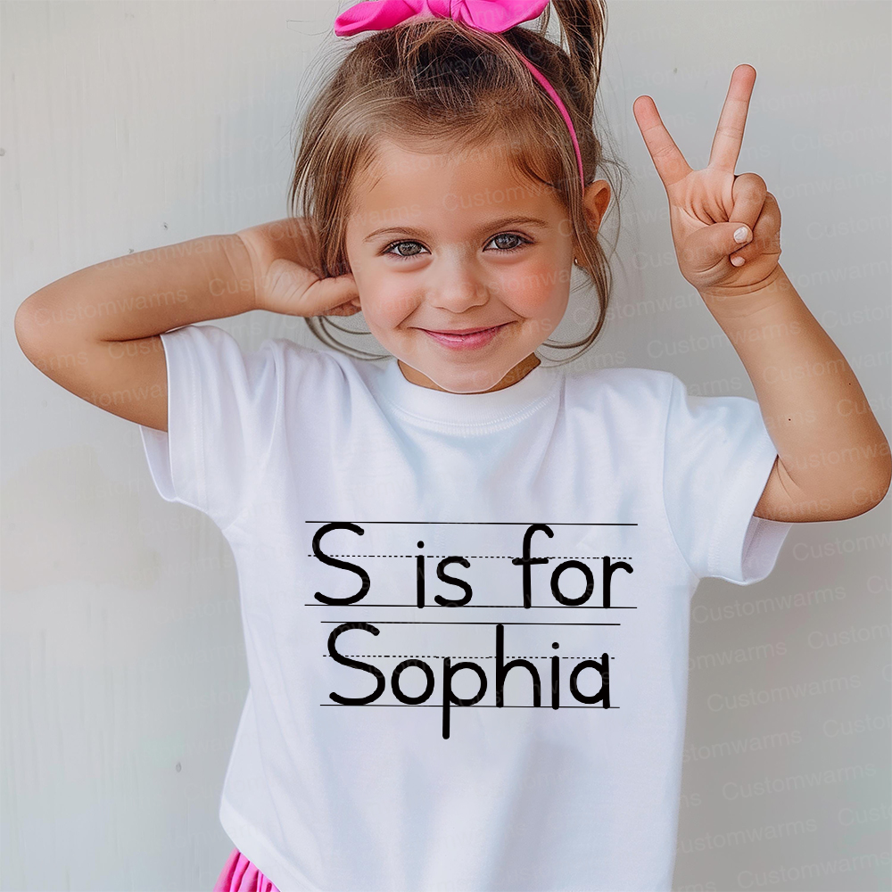 Personalized First Day Of Back To School Shirt | CWSchool20