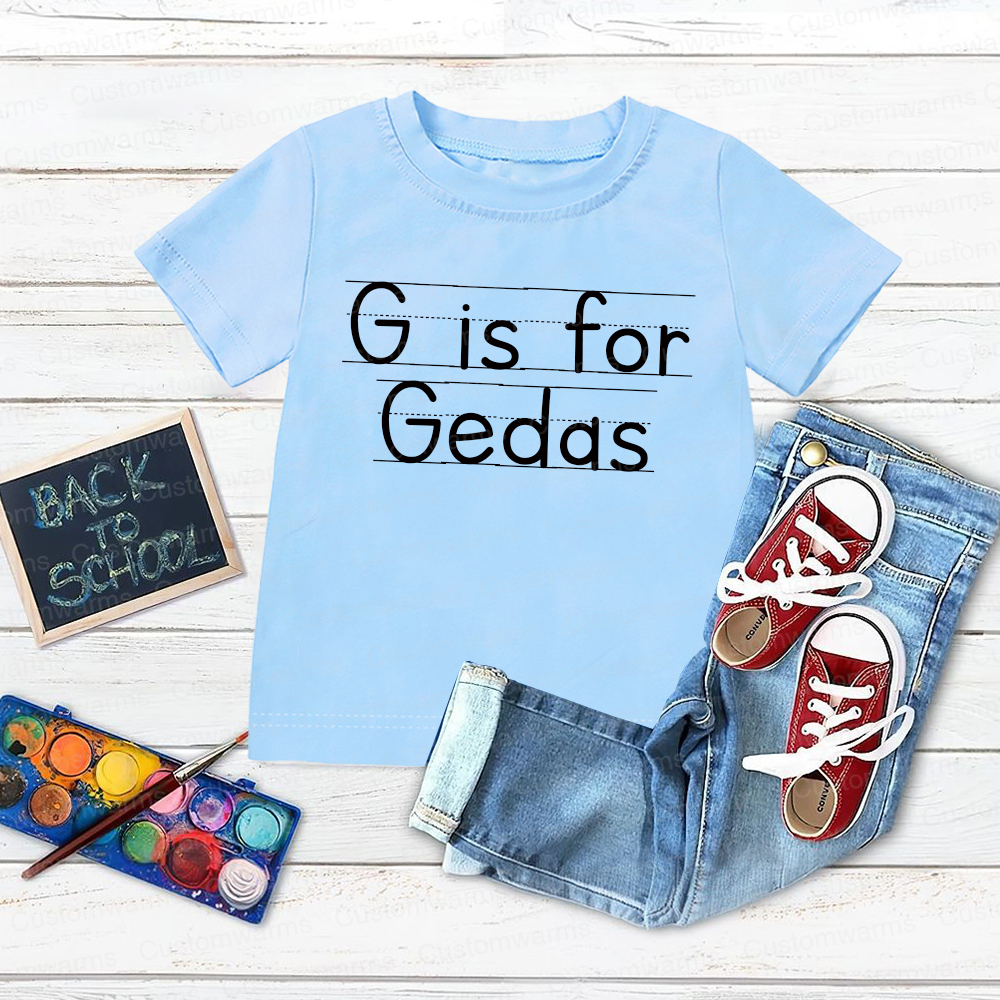 Personalized First Day Of Back To School Shirt | CWSchool20