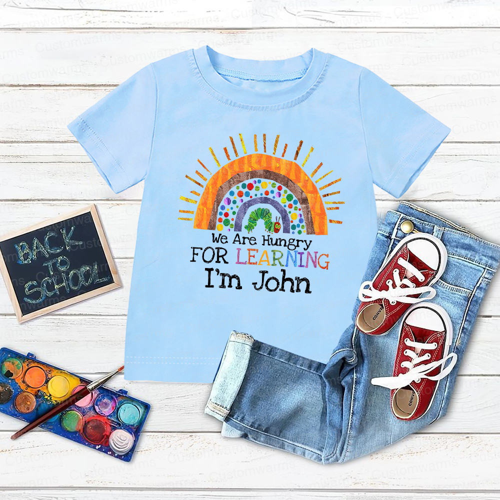 Personalized First Day Of Back To School Shirt | CWSchool24