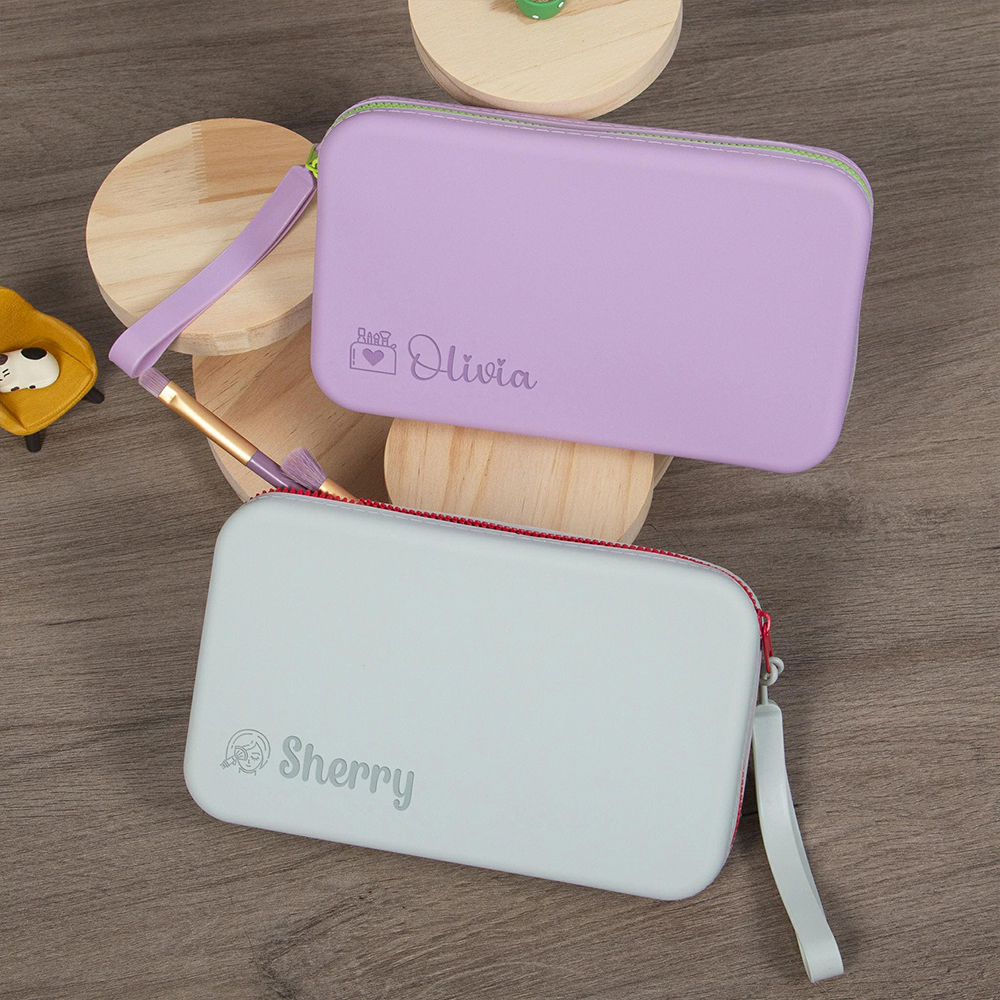Personalized Engraved Silicone Makeup Bag | CWPack296