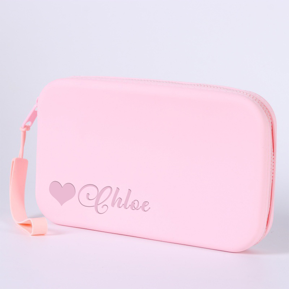 Personalized Engraved Silicone Makeup Bag | CWPack296