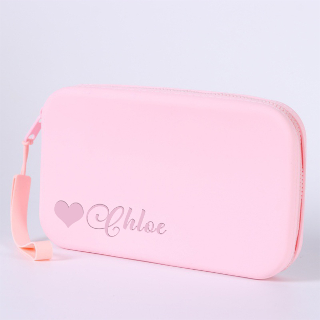 Personalized Engraved Silicone Makeup Bag | CWPack296