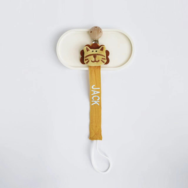 Personalized Embroidered Lovely Pacifier Strap For Baby | CWToy133