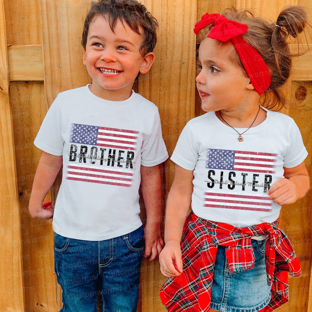Personalized Matching 4th of July Family Shirt | CWFamily118