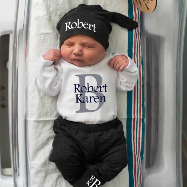 Personalized Baby Coming Home Outfit Set | CWBaby270