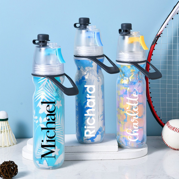 Personalised BPA Free 17oz Sport Cool Spray Water Bottle | YouBottle79