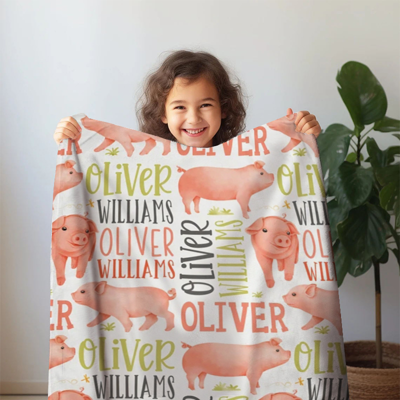 Personalized Lovely Kid Blanket for Comfort & Unique | BKKid109
