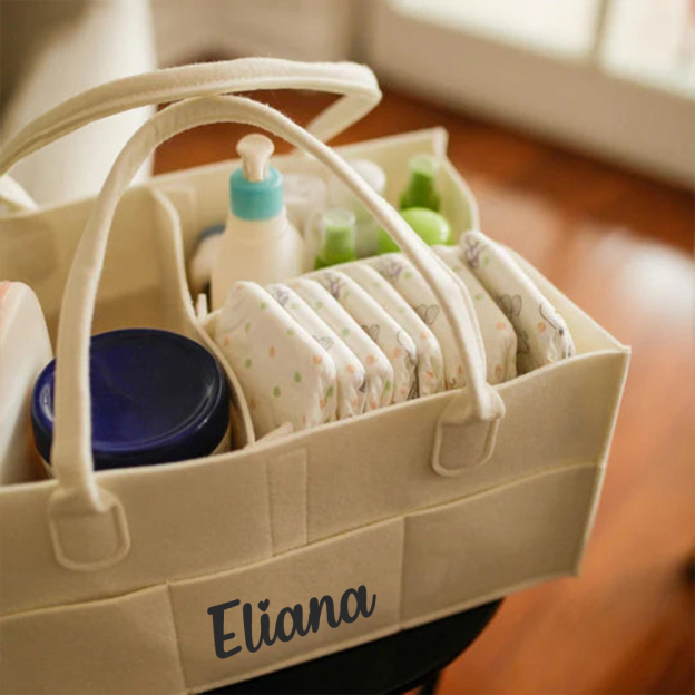 Personalized Baby Accessories & Diapers Portable Nursery Bag | CWToy141