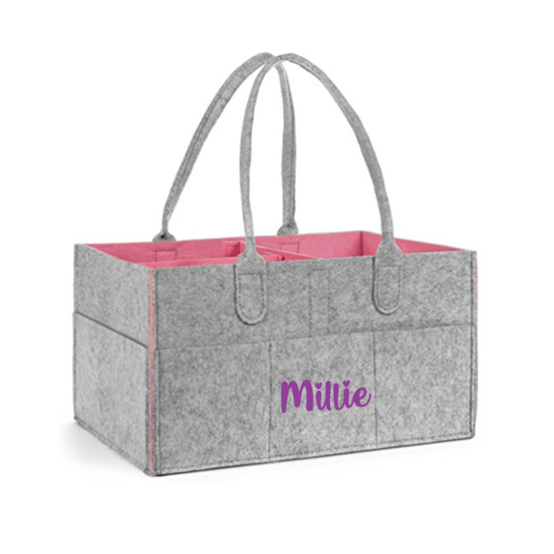 Personalized Baby Accessories & Diapers Portable Nursery Bag | CWToy141