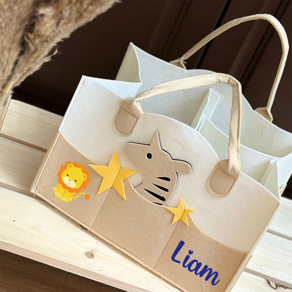 Personalized Baby Accessories & Diapers Portable Nursery Bag | CWToy142