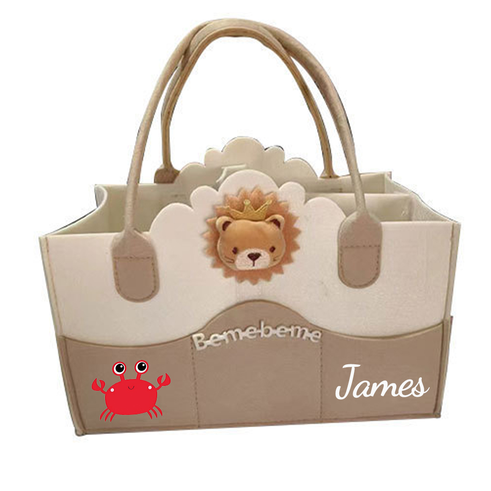 Personalized Baby Accessories & Diapers Portable Nursery Bag | CWToy142