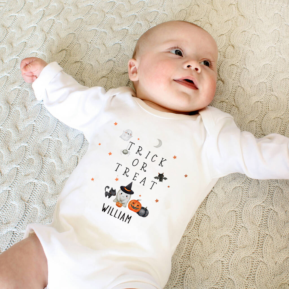 Personalized Baby Lovely First Halloween Outfit | CWHalloween20