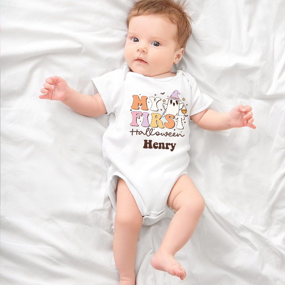 Personalized Baby Lovely First Halloween Outfit | CWHalloween25