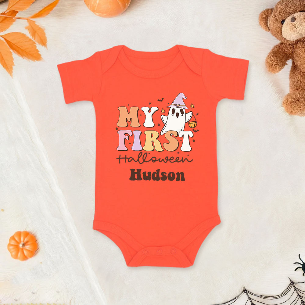 Personalized Baby Lovely First Halloween Outfit | CWHalloween25