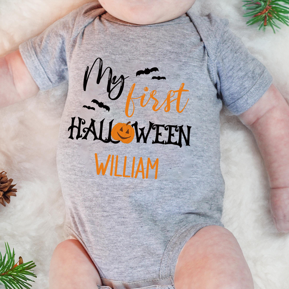 Personalized Baby Lovely First Halloween Outfit | CWHalloween26