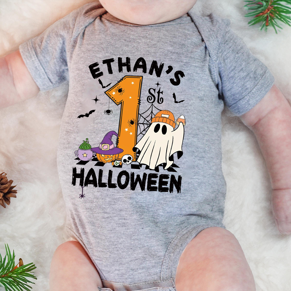 Personalized Baby Lovely First Halloween Outfit | CWHalloween27